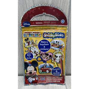 Disney Mickey Mouse & Friends Shrinky Dinks Keychain Craft Kit Ages 4+ SEALED